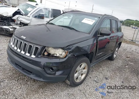 2014 Jeep Compass Sport from USA, damaged, VIN 1C4NJCBA7ED545719